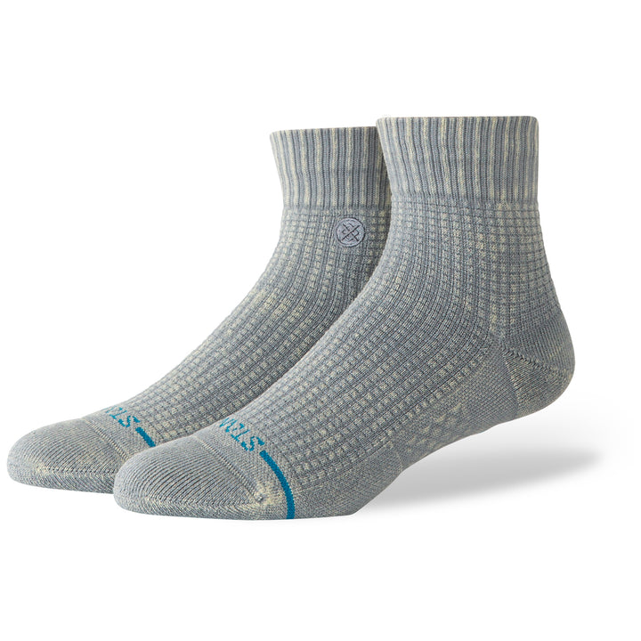 Stance Solid Waffle Quarter Socks - Women's Iceberg