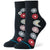 Stance Daisies Quarter Socks - Women's Black