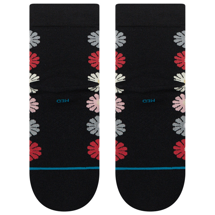 Stance Daisies Quarter Socks - Women's Black