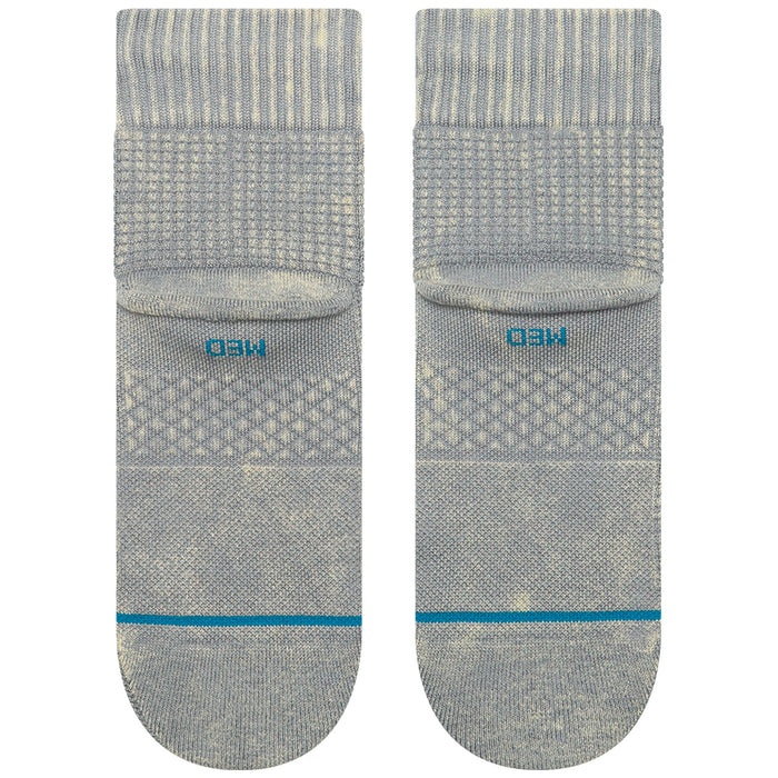 Stance Solid Waffle Quarter Socks - Women's Iceberg