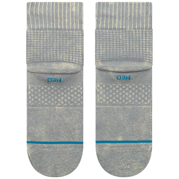 Stance Solid Waffle Quarter Socks - Women's Iceberg