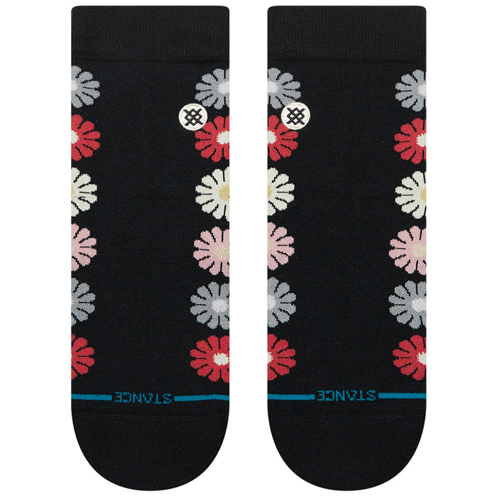 Stance Daisies Quarter Socks - Women's Black