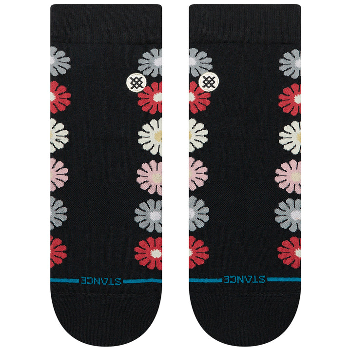 Stance Daisies Quarter Socks - Women's Black