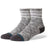 Stance Rolled Boyd Quarter Socks - Women's Dark Grey