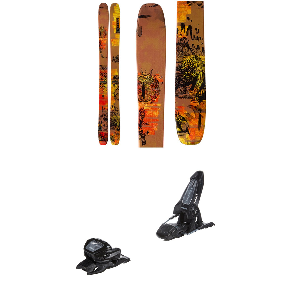 K2 Reckoner 110 Skis 2027 + Marker Griffon 13 ID Ski Bindings