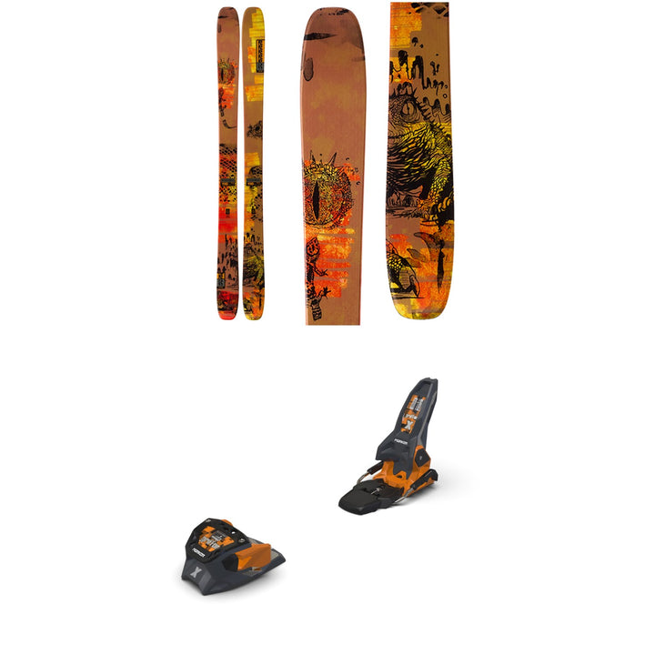 K2 Reckoner 110 Skis + Marker Griffon X 13 Ski Bindings 2027