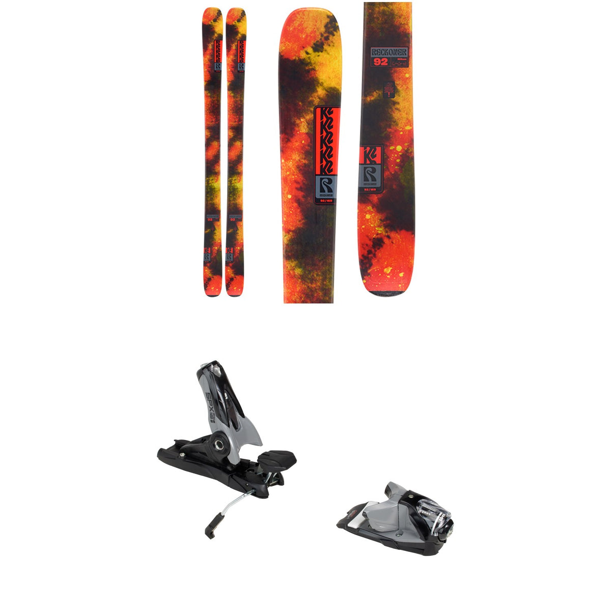 K2 Reckoner 92 Skis 2027 + Look SPX 12 GW Pro Ski Bindings