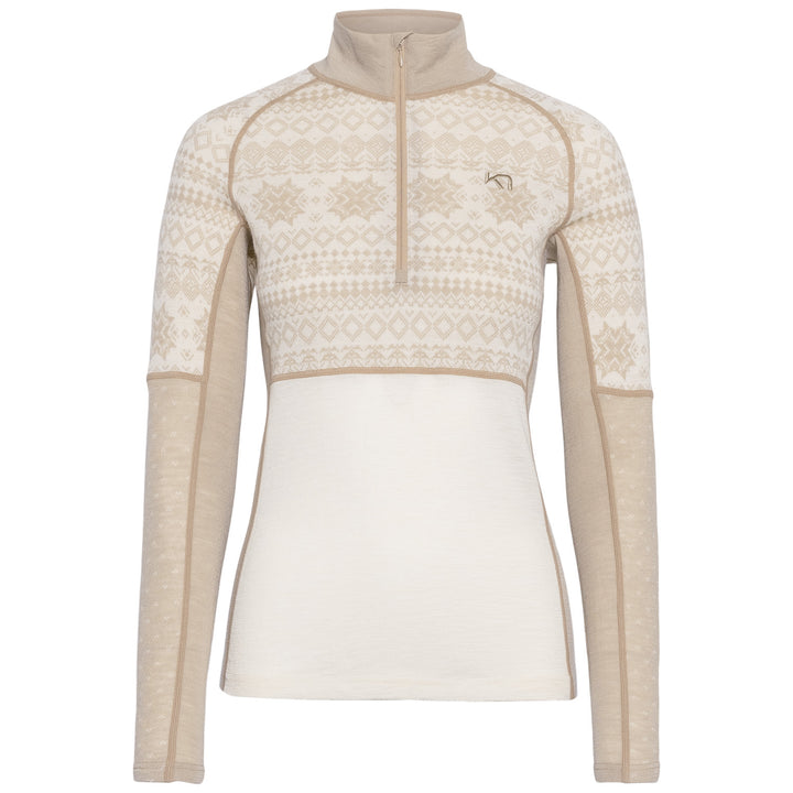 Kari Traa Vilma Half-Zip Top - Women's Mocha