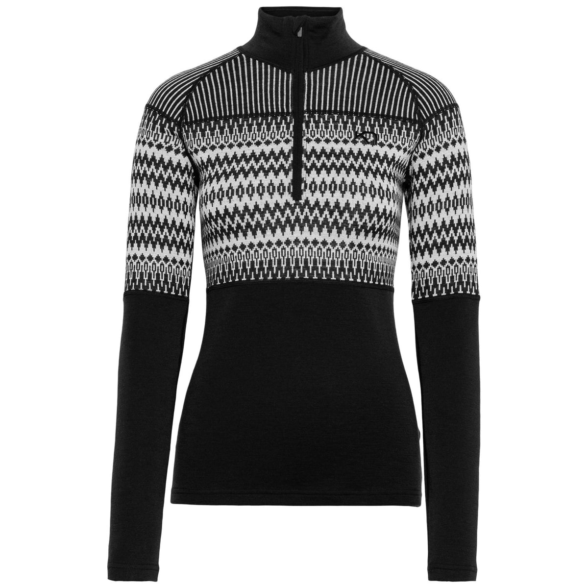 Kari Traa Silja Half Zip Top - Women's Black