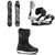 Ride Moderator Snowboard + Drone Snowboard Bindings + Cadence Snowboard Boots - Women's 2027