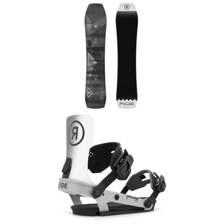 Ride Superpig Snowboard + Drone Snowboard Bindings - Women's 2027