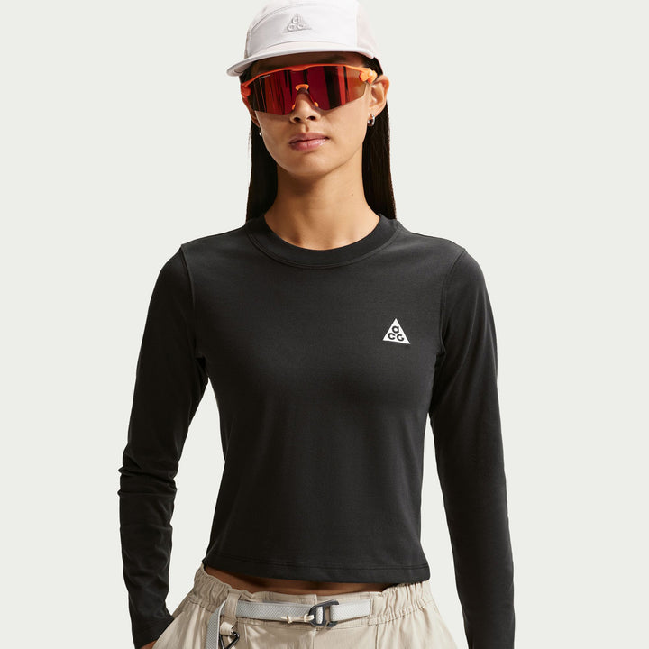 Nike ACG Dri-FIT Long-Sleeve Shirt - Women's Black/Summit White