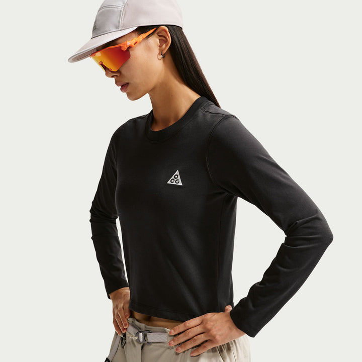 Nike ACG Dri-FIT Long-Sleeve Shirt - Women's Black/Summit White