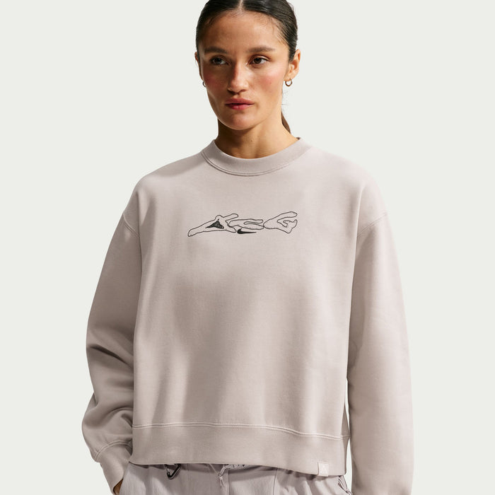 Nike ACG Tuff Fleece Sweatshirt - Women's Cream II/Summit White