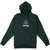 Spiral Wax Co. Live Slow Hoodie - Unisex Sage/Artwork By:Hannah Eddy