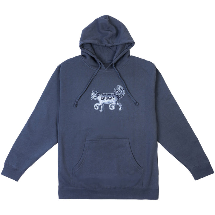Spiral Wax Co. Sphinx Hoodie - Unisex Blue