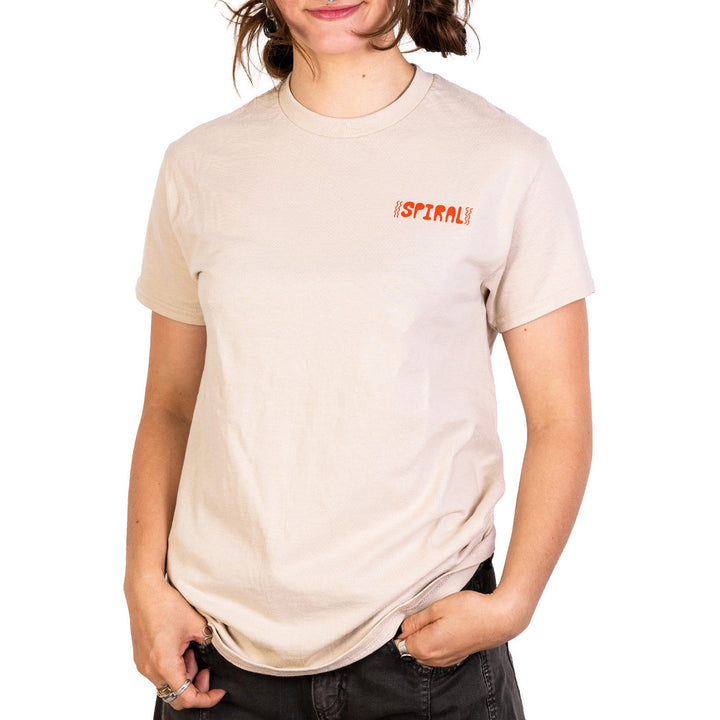 Spiral Wax Co. Serpent T-Shirt - Unisex Sand
