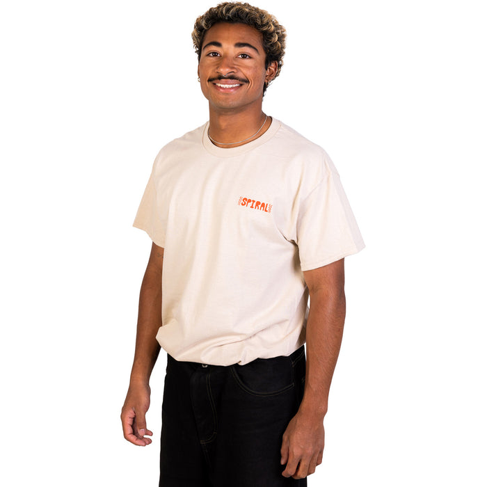Spiral Wax Co. Serpent T-Shirt - Unisex Sand