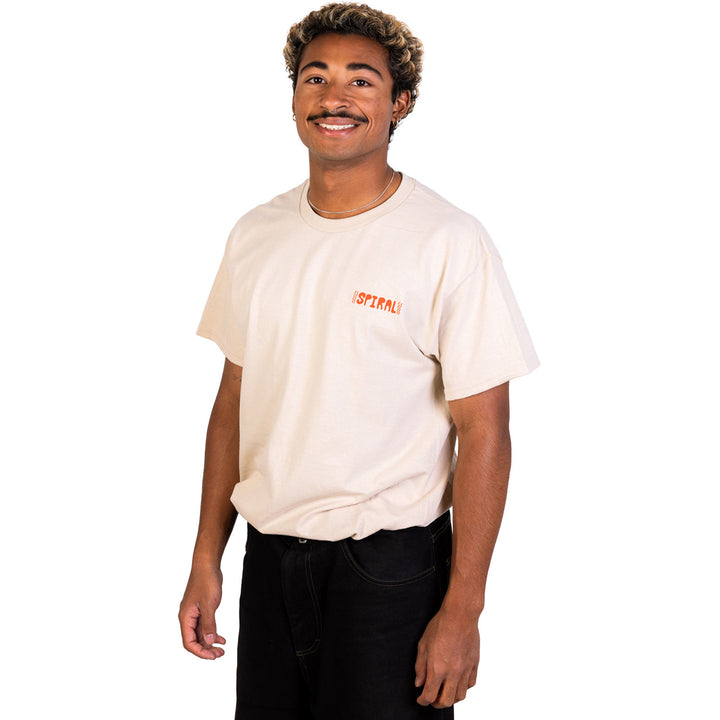 Spiral Wax Co. Serpent T-Shirt - Unisex Sand