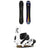 Ride Shadowban Snowboard + Drone Snowboard Bindings 2027