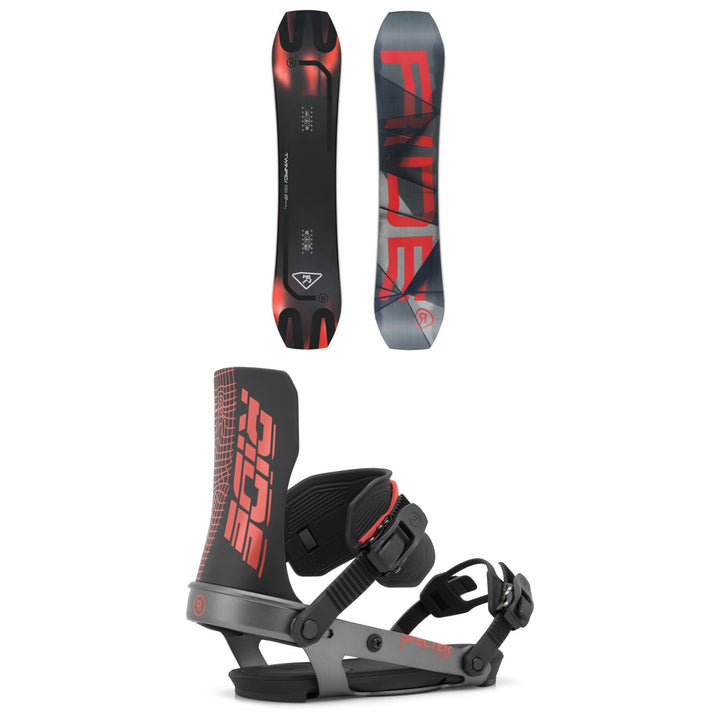 Ride Twinpig Snowboard + Specter Snowboard Bindings 2027