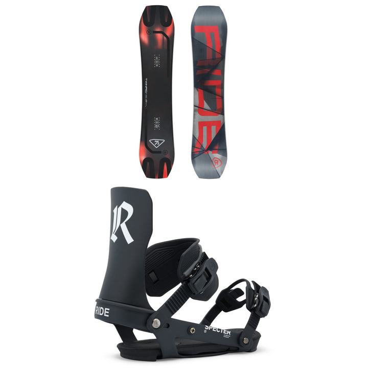 Ride Twinpig Snowboard + Specter Snowboard Bindings - Women's 2027