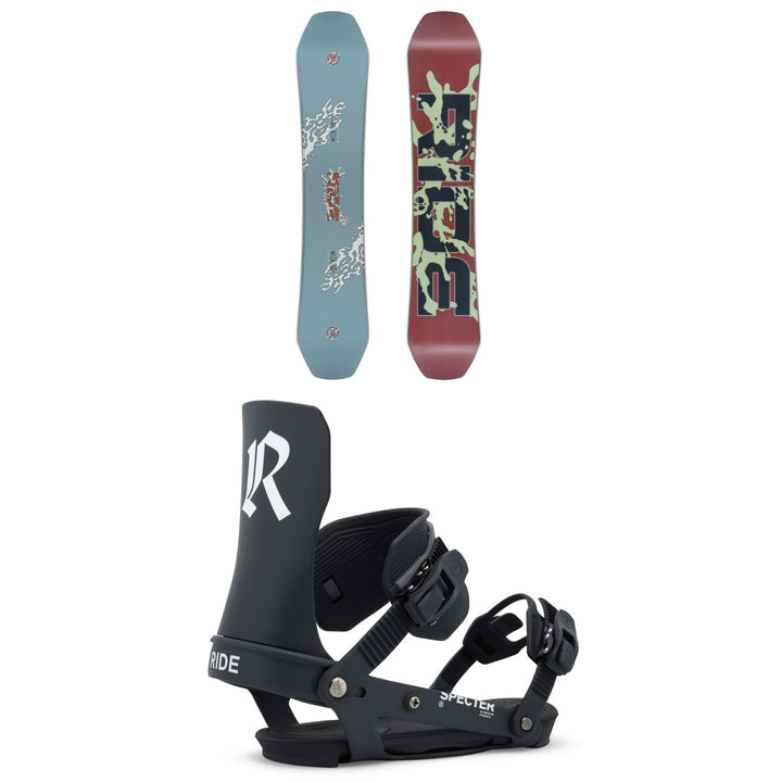 Ride Zero Snowboard + Specter Snowboard Bindings 2027