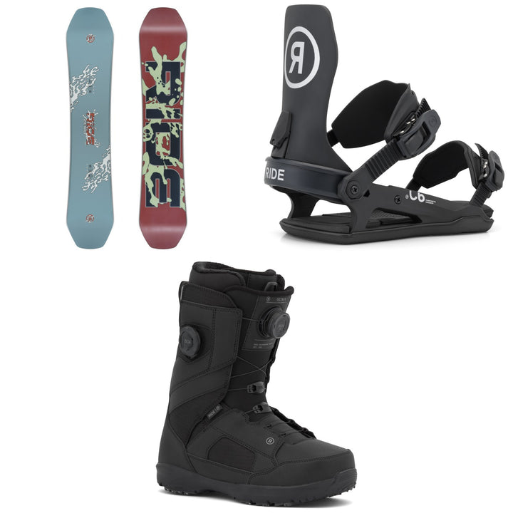 Ride Zero Snowboard + C-6 Snowboard Bindings + Octave Snowboard Boots 2027