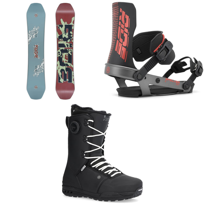 Ride Zero Snowboard + Specter Snowboard Bindings + Fuse Snowboard Boots 2027