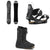 Ride Deep Fake Snowboard + Circuit Snowboard Bindings + Trident Boa Snowboard Boots 2027