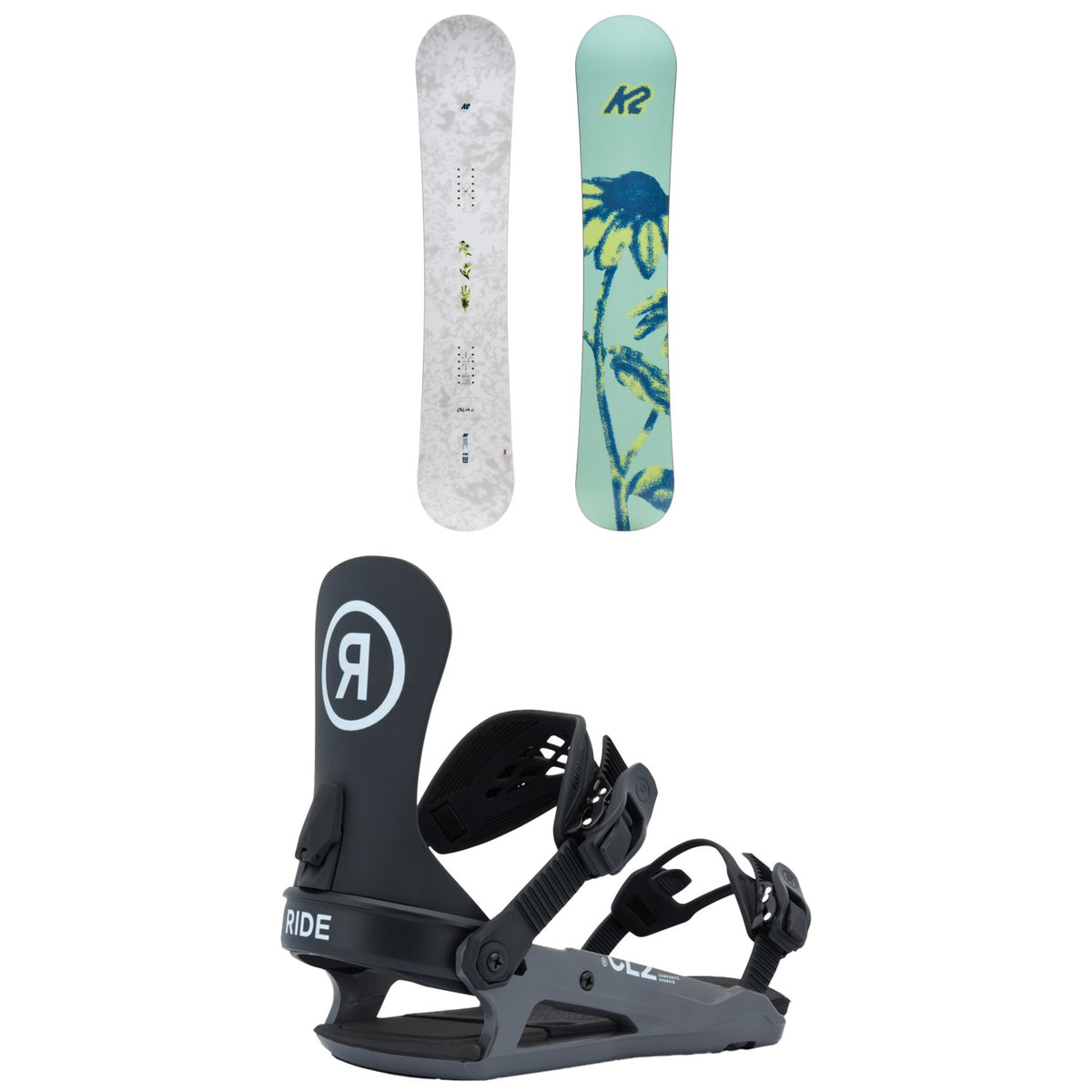 K2 Chloro Snowboard + Ride CL-2 Snowboard Bindings - Women's 2027