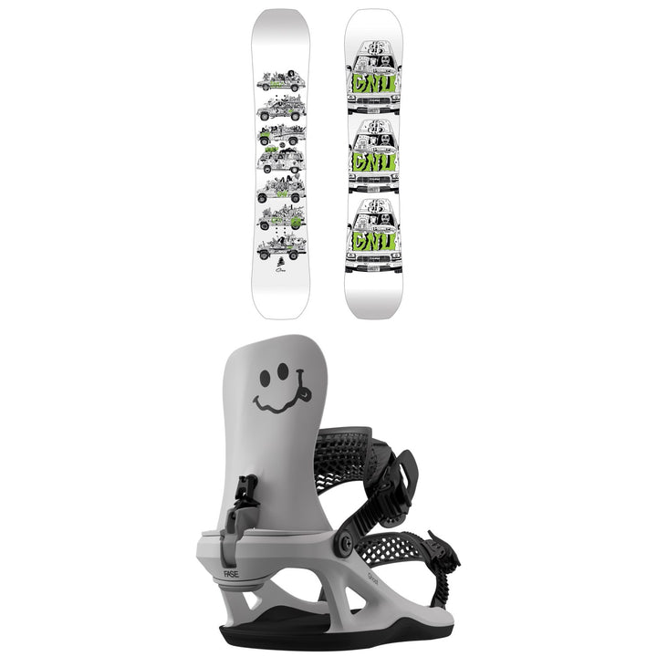 GNU Money Snowboard + Bataleon Ghost FASE Snowboard Bindings - Kids' 2027
