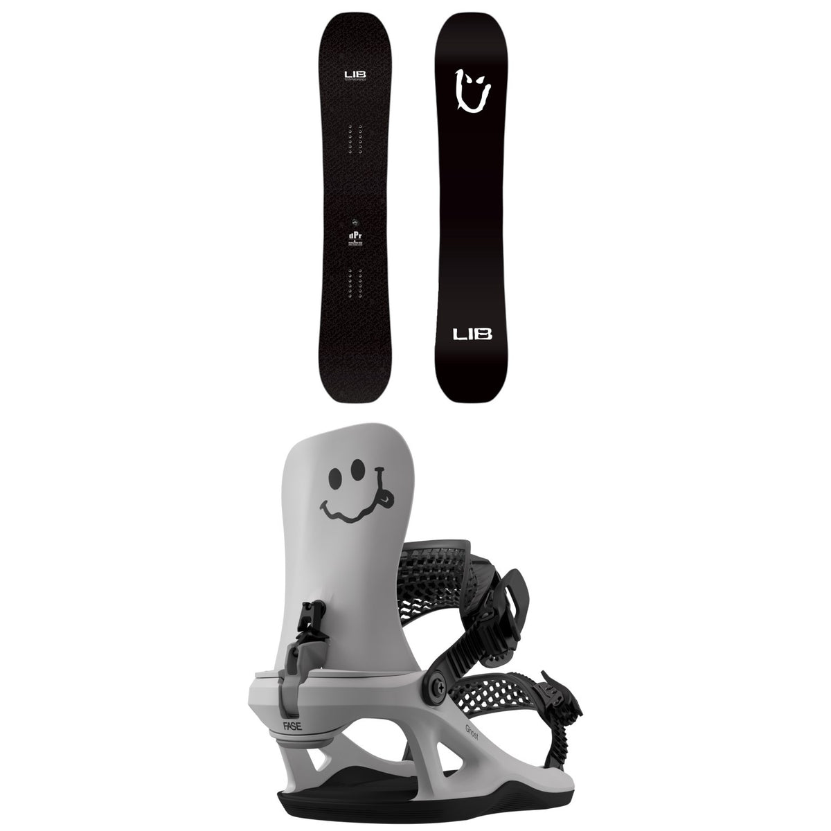 Lib Tech dPr Snowboard + Bataleon Ghost FASE Snowboard Bindings - Kids' 2027