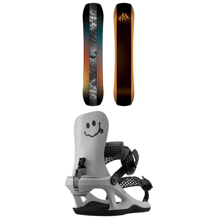 Jones Mountain Twin Snowboard + Bataleon Ghost FASE Snowboard Bindings - Kids' 2027