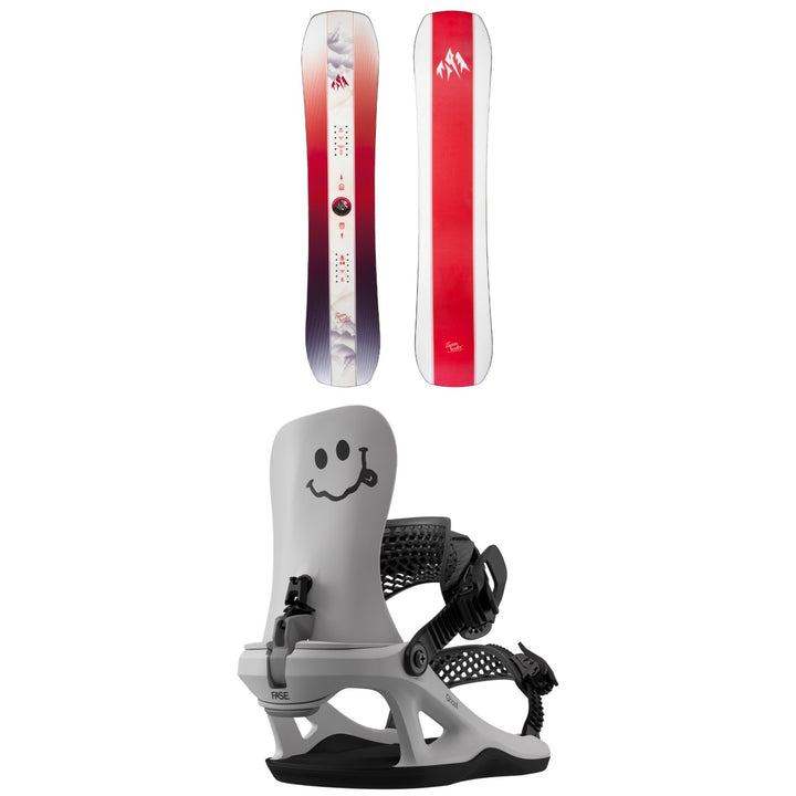 Jones Twin Sister Snowboard + Bataleon Ghost FASE Snowboard Bindings - Kids' 2027