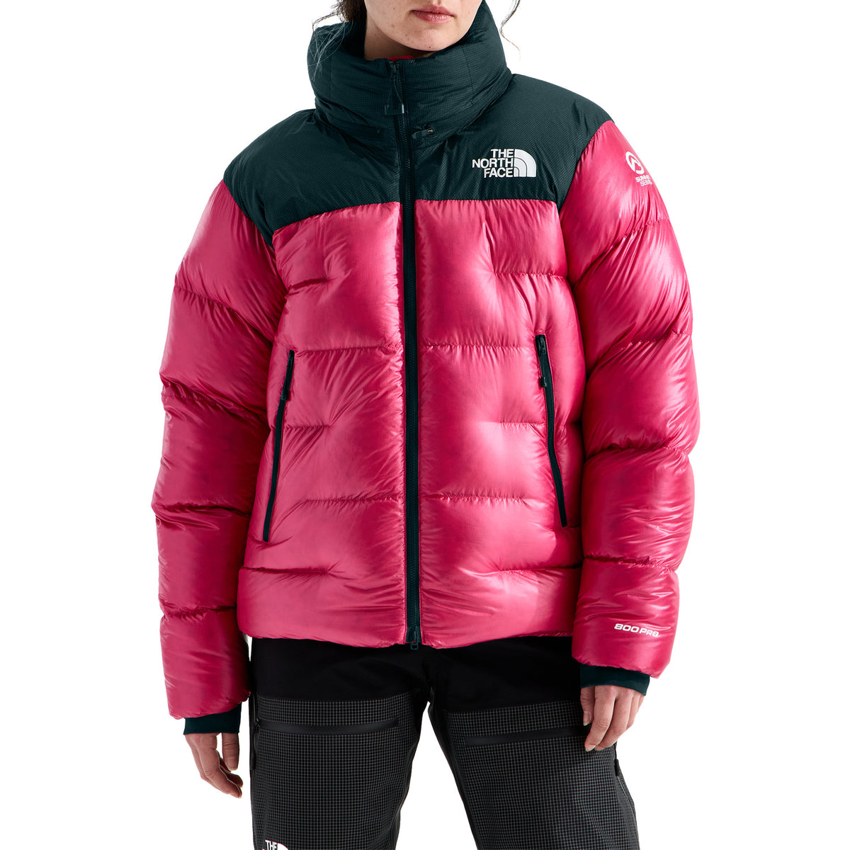 The North Face Summit Nuptse Jacket - Women's TNF Black/Lali Guran