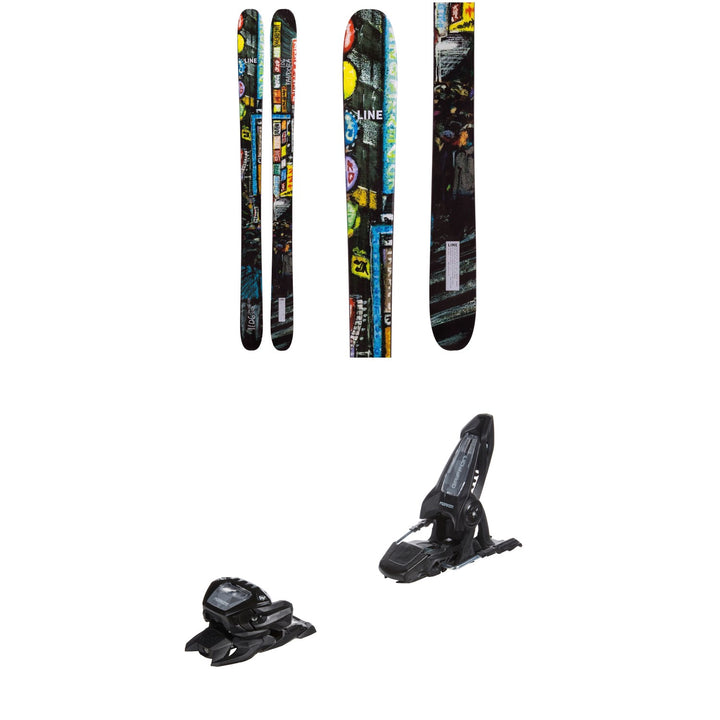 Line Pandora 106 Skis 2027 + Marker Griffon 13 ID Ski Bindings
