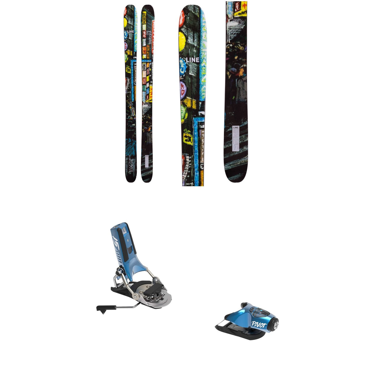 Line Pandora 106 Skis + Look Pivot 2.0 15 GW Ski Bindings 2027