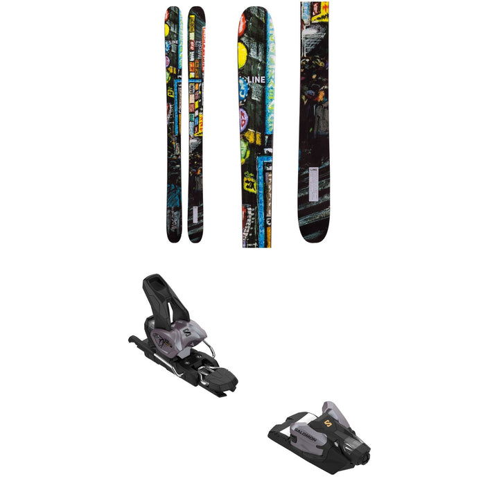 Line Pandora 106 Skis 2027 + Salomon Strive 12 GW Ski Bindings
