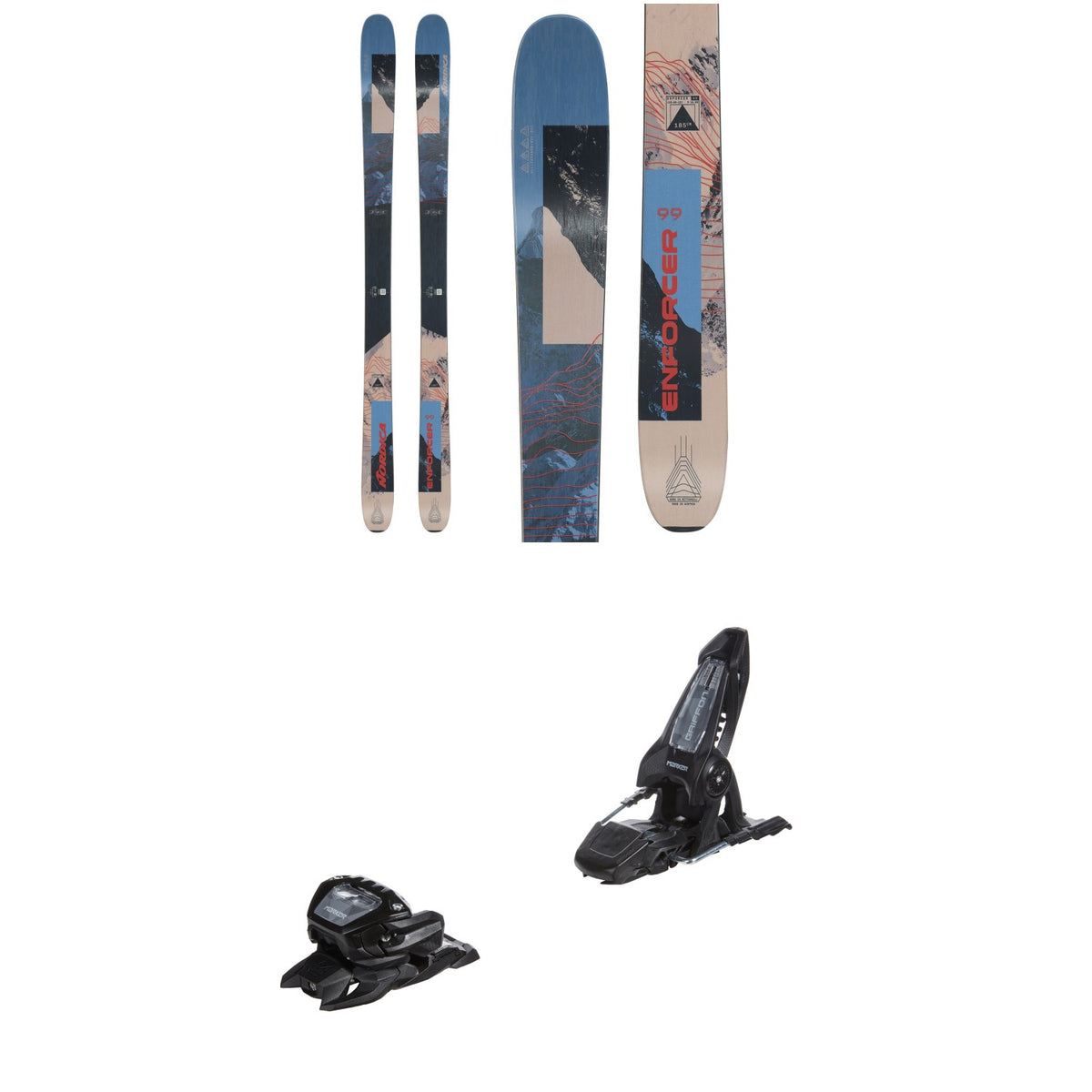 Nordica Enforcer 99 Skis 2027 + Marker Griffon 13 ID Ski Bindings