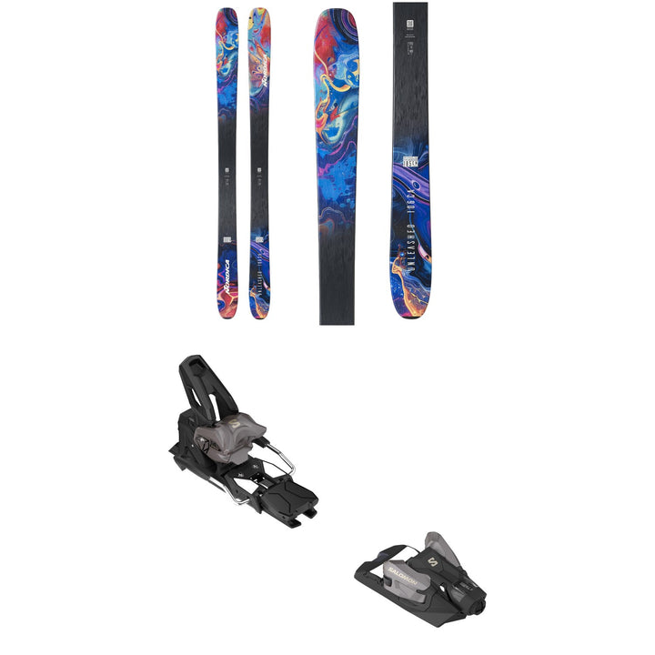 Nordica Unleashed 106 CA Skis 2027 + Salomon Strive 14 GW Ski Bindings