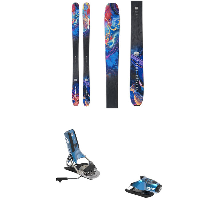 Nordica Unleashed 106 CA Skis + Look Pivot 2.0 15 GW Ski Bindings 2027