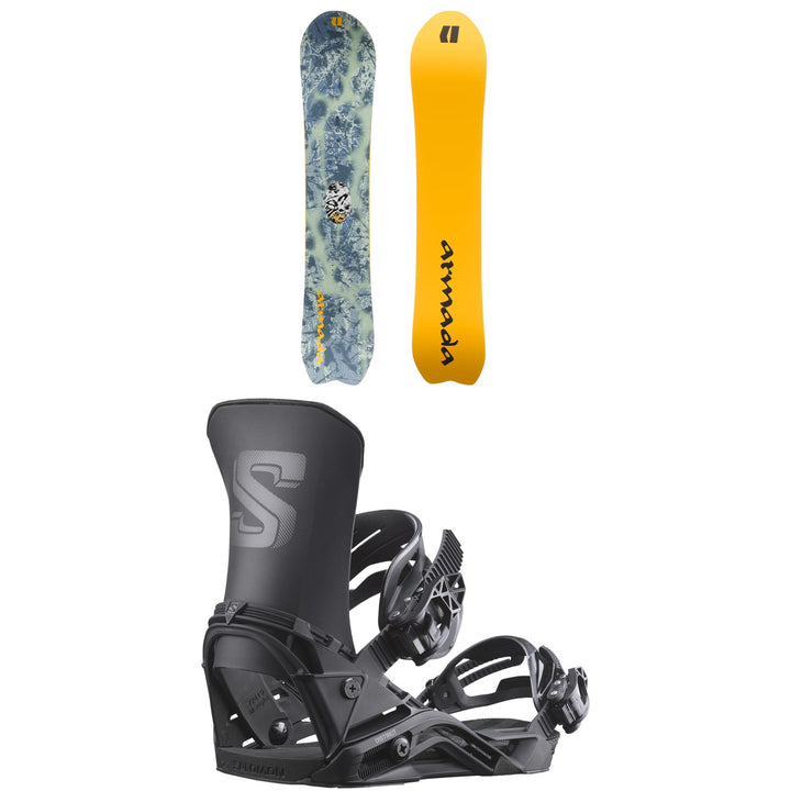 Armada Kure Snowboard + Salomon District Snowboard Bindings - Women's 2027