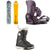 Armada Kure Snowboard + Salomon Hologram Snowboard Bindings + Kiana Dual Boa Snowboard Boots - Women's 2027