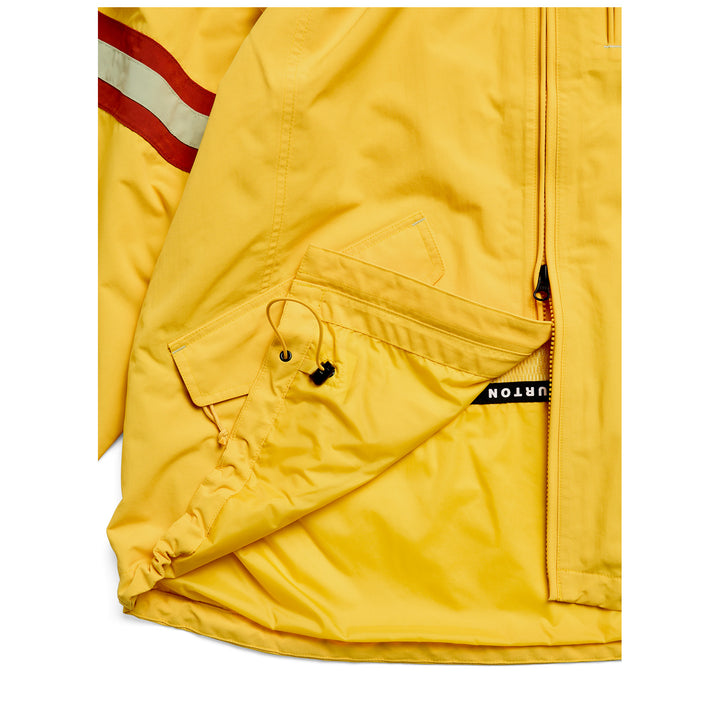 Burton 50/50 90's Jacket - Men's Thirteen Yellow