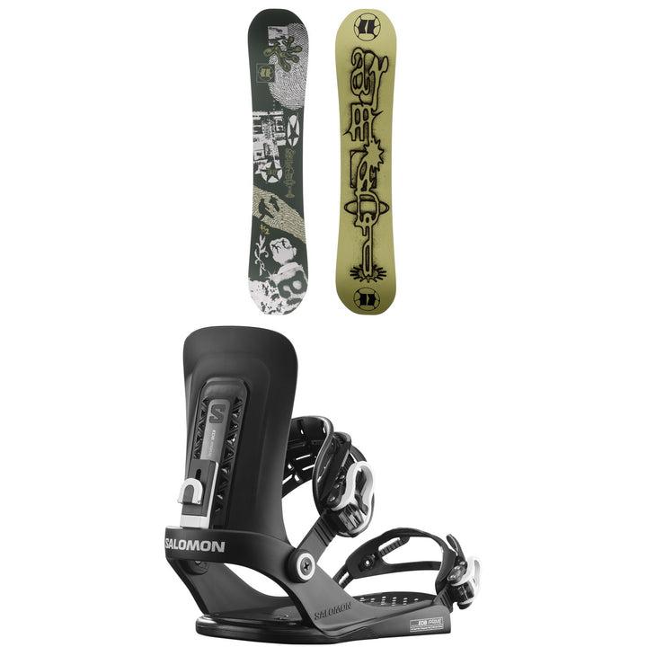Armada Tuffy Snowboard + Salomon EDB Prime Snowboard Bindings 2027
