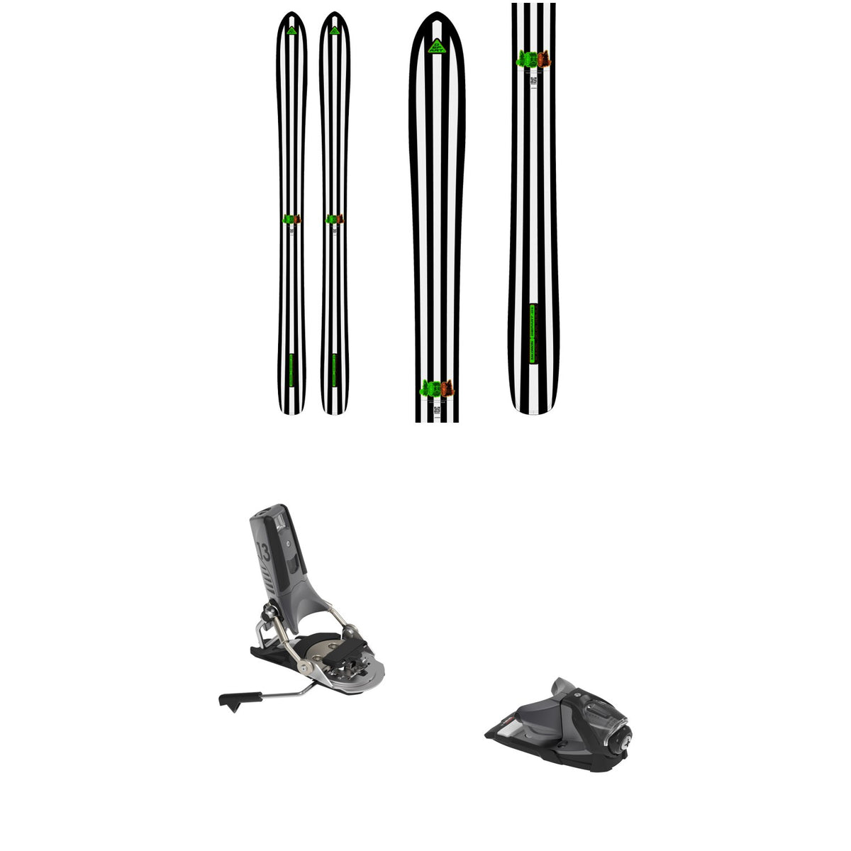 Salomon Depart .01 Skis+ Look Pivot 2.0 13 GW Ski Bindings 2027