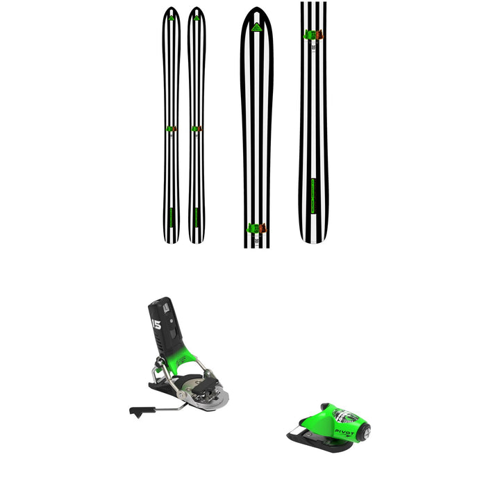 Salomon Depart .01 Skis + Look Pivot 2.0 15 GW Ski Bindings 2027