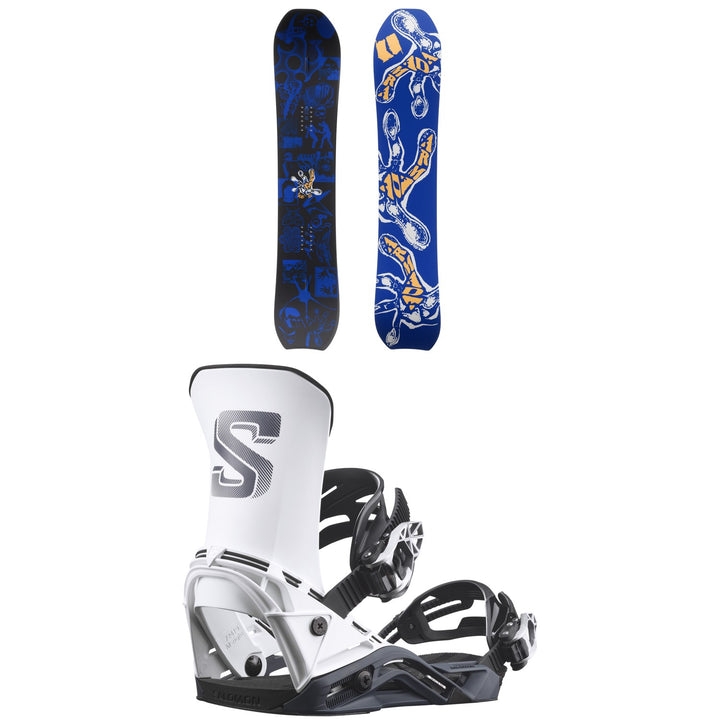 Armada Sicko Snowboard + Salomon District Snowboard Bindings 2027