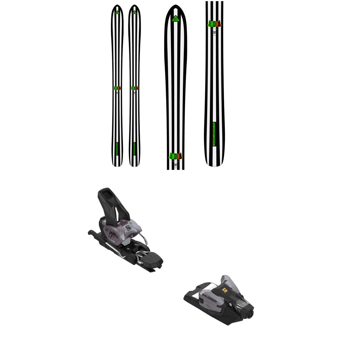 Salomon Depart .01 Skis 2027 + Salomon Strive 12 GW Ski Bindings
